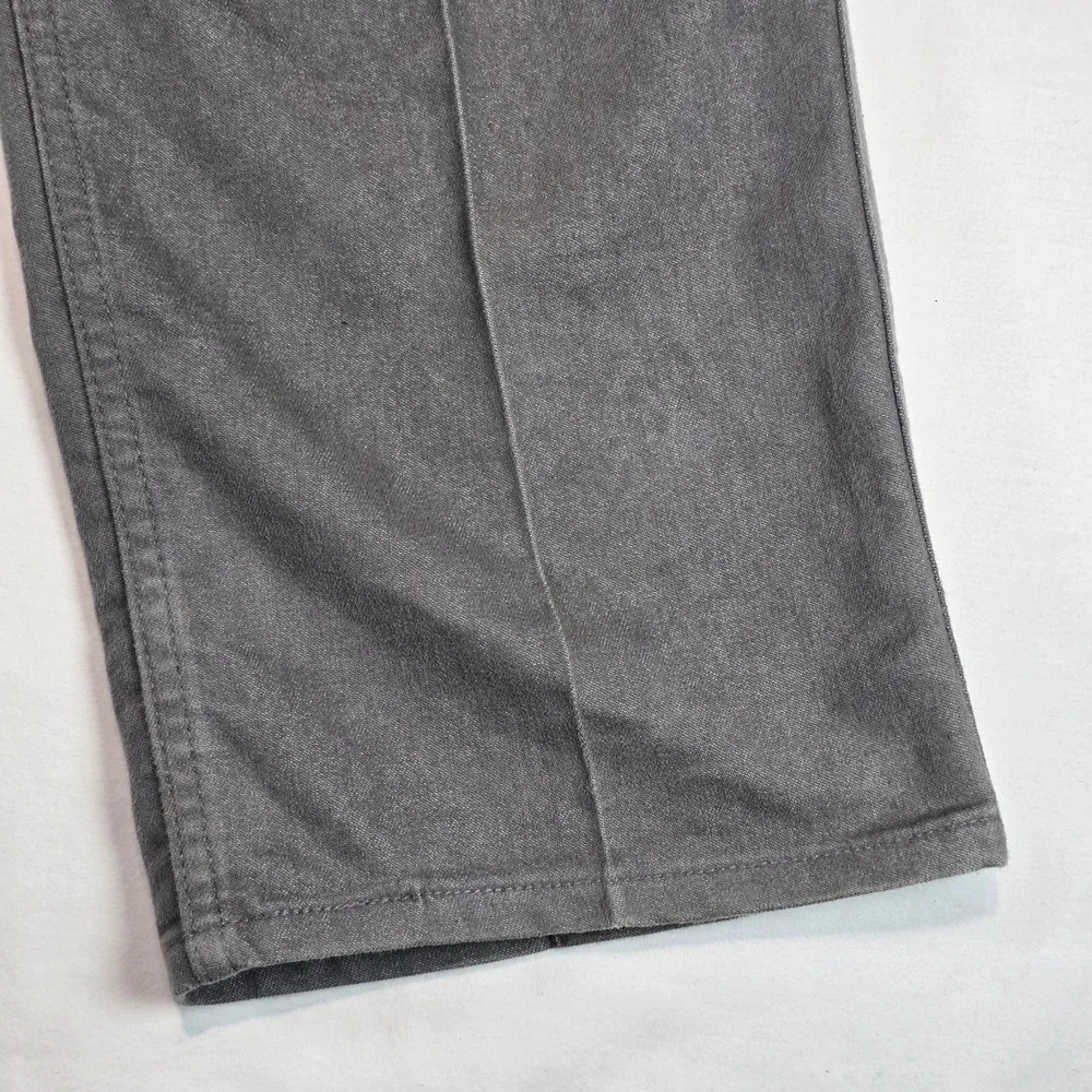 Vintage‎ Levis Action Slacks Mens 38x29 Gray Twill Orange Tab Trousers 0501-0873